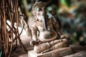 Stone Elephant Statue