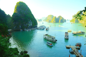Take a Ha Long Bay Cruise during your trip to Vietnam