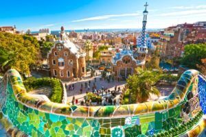 Visiting Park Güell in Barcelona is a highlight of many Spain tour packages, especially for those seeking breathtaking panoramic views of the city.