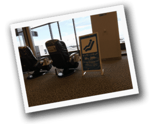 Narita Airport-massage chair