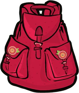 Backpack for travel companion
