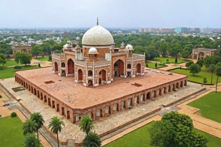 HUMAYUN'S TOMB 
This tomb has the significance of being the first garden-tomb on the Indian subcontinent. 