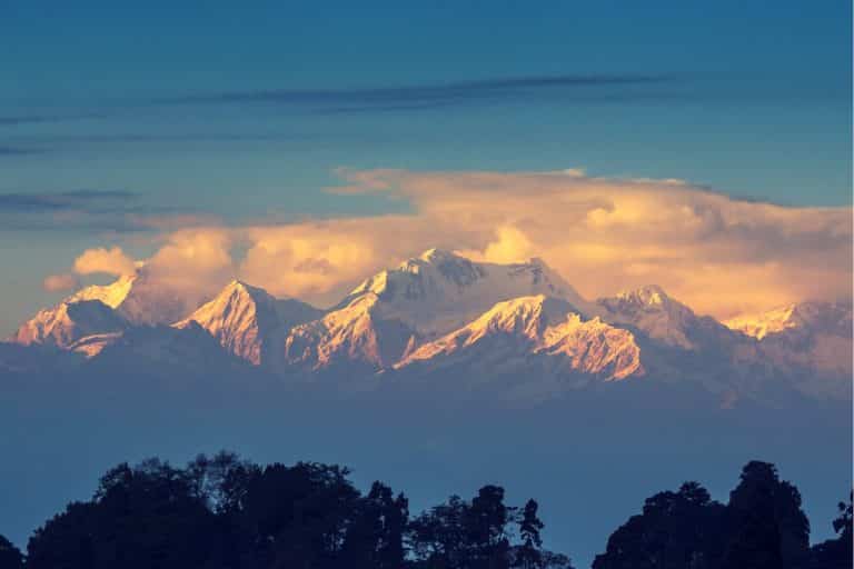 Kanchenjunga Mountain Sunset | TripCompanion Tours