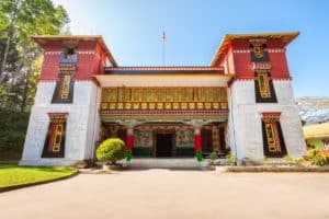 Namgyal Institute of Tibetology is a Tibet museum and one of the famous landmarks in Gangtok, Sikkim state in India