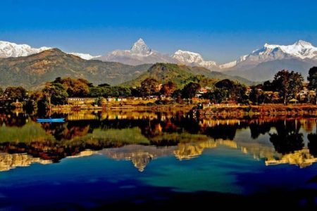 POKHARA, A CITY ON PHEWA LAKE
It’s known as a gateway to the Annapurna Circuit, a popular trail in the Himalayas.