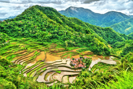 BANGAAN RICE TERRACES
2,000 years old hand-constructed rice terraces that soar 5000 ft above sea level.