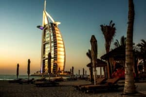 The Burj Al Arab's distinctive sail-shaped silhouette has made it an iconic symbol of modern Dubai and one of the region’s most famous tourist attractions.
