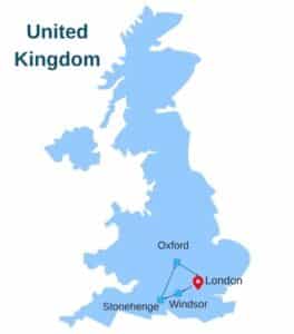 Discover England 2 map
