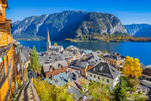 Austria tour: visit the historic mountain village of Hallstatt, Salzkammergut, Austria