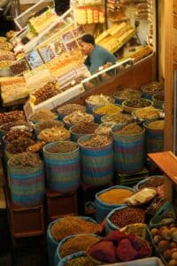 Visit Morocco: explore local spice shops and markets