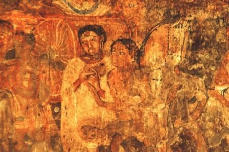 Paintings in Ajanta Caves, Aurangabad GRECO-INDIAN PAINTING
The caves’ interiors are lined with colorful paintings. Art influenced by the 4th Century BC expeditions of Alexander the Great.