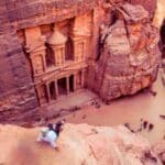 On your Petra tour, explore Petra’s iconic Treasury, the ancient rock-carved monument in the lost city