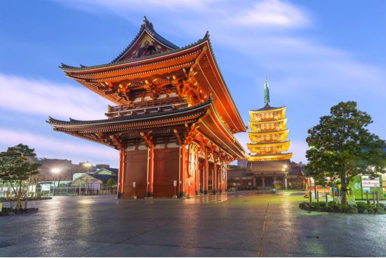 Japan tour: Asakusa Kannon Temple (Sensō-ji Temple) in Tokyo