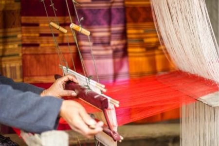Silk weaving at north Laos Silk Weaving
An artisan skill passed from mother to daughter, it continues to serve as a beautiful expression of an ancient culture.