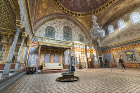 Topkapi Palace Harem Section, Istanbul, Turkey TOPKAPI PALACE
This large museum was the main residence and administrative headquarters of the Ottoman sultans in the 15th and 16th centuries.
