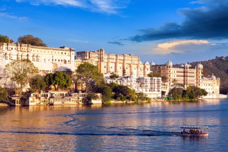 UDAIPUR CITY PALACE
Udaipur is on the shore of Lake Pichola. The City Palace is Rajasthan’s largest palace built in 16th century.